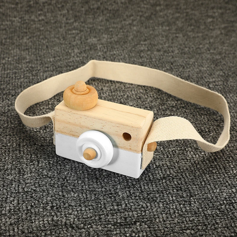 Cute Wooden Camera Baby Kids Hanging Camera Photography Prop Decoration Children Educational Toy Birthday Christmas Gifts Cute Wooden Camera Baby Kids Hanging Camera Photography Prop Decoration Children Educational Toy Birthday Christmas Gifts