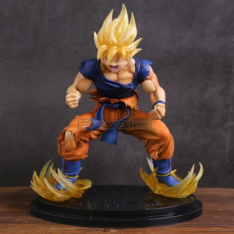

Dragon Ball Kai Super Saiyan Son Goku Statue PVC Figure Collectible Model Toy