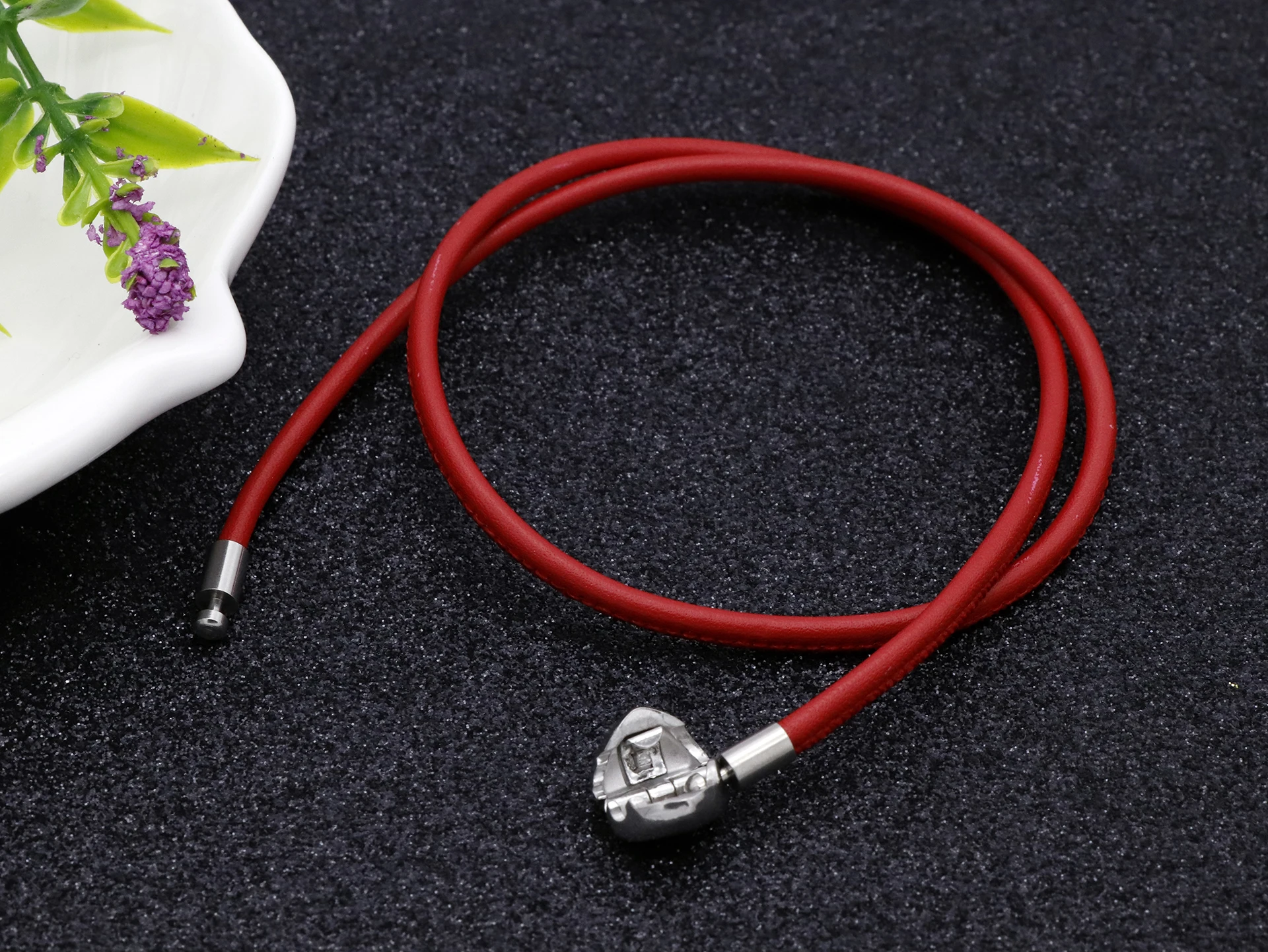 ZP-BL1014 genuine leather necklace (12)