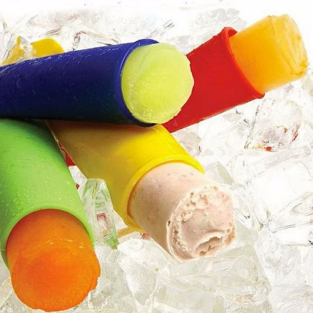 1 шт. силиконовые формы для леденца форма для мороженого с кухонные крышки DIY инструменты детский подарок мороженое йогурт плесень