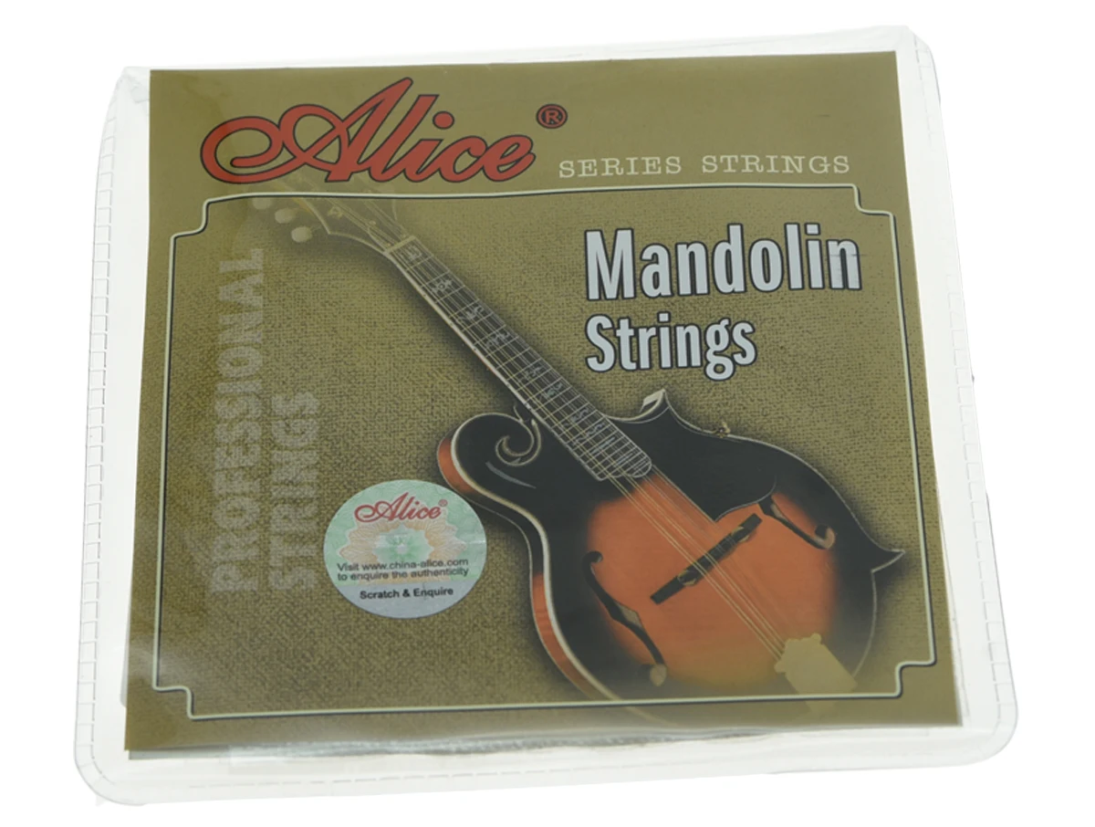 

Alice Brand Plated Steel Mandolin Strings Coated Copper Alloy Wound String