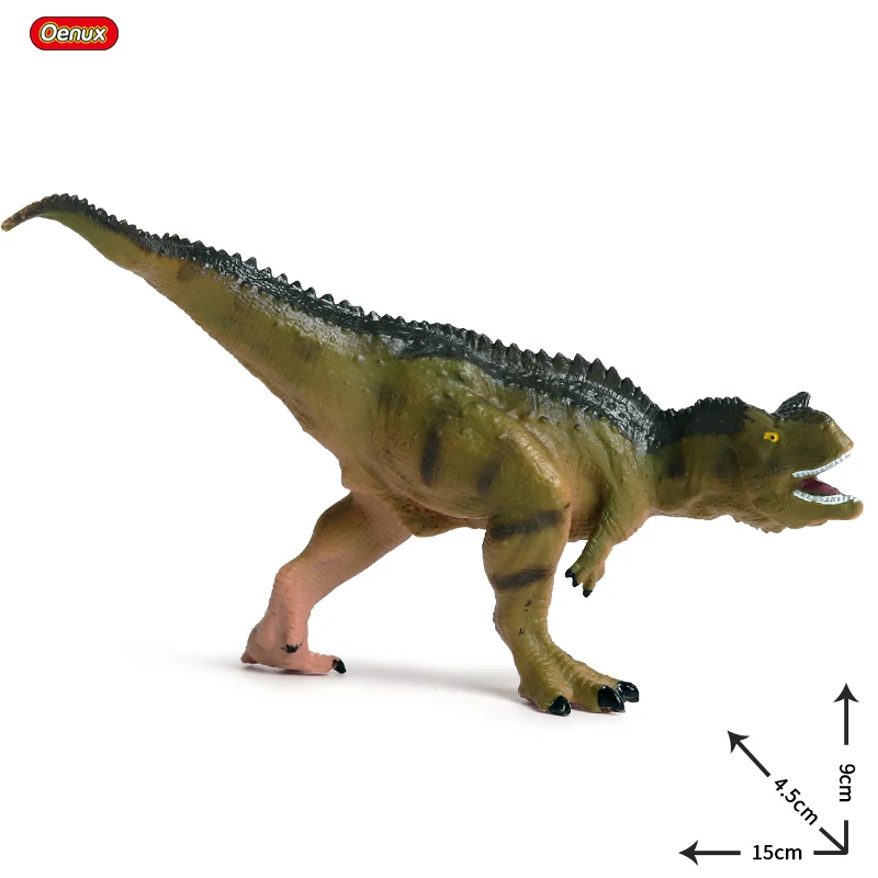 Oenux доистория Юрского периода Динозавр карнотаурус фигурки птеранодон птерозаурия Т-Рекс куб модель фигурки динозавр игрушки - Цвет: without box
