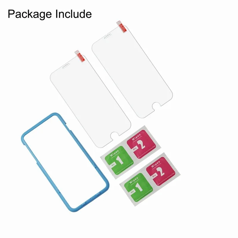 Ascromy 2PCS For iPhone 8 7 6s 6 S Plus Screen Protector with Installation Tools Tempered Glass ScreenProtector for iPhone 8Plus (5)