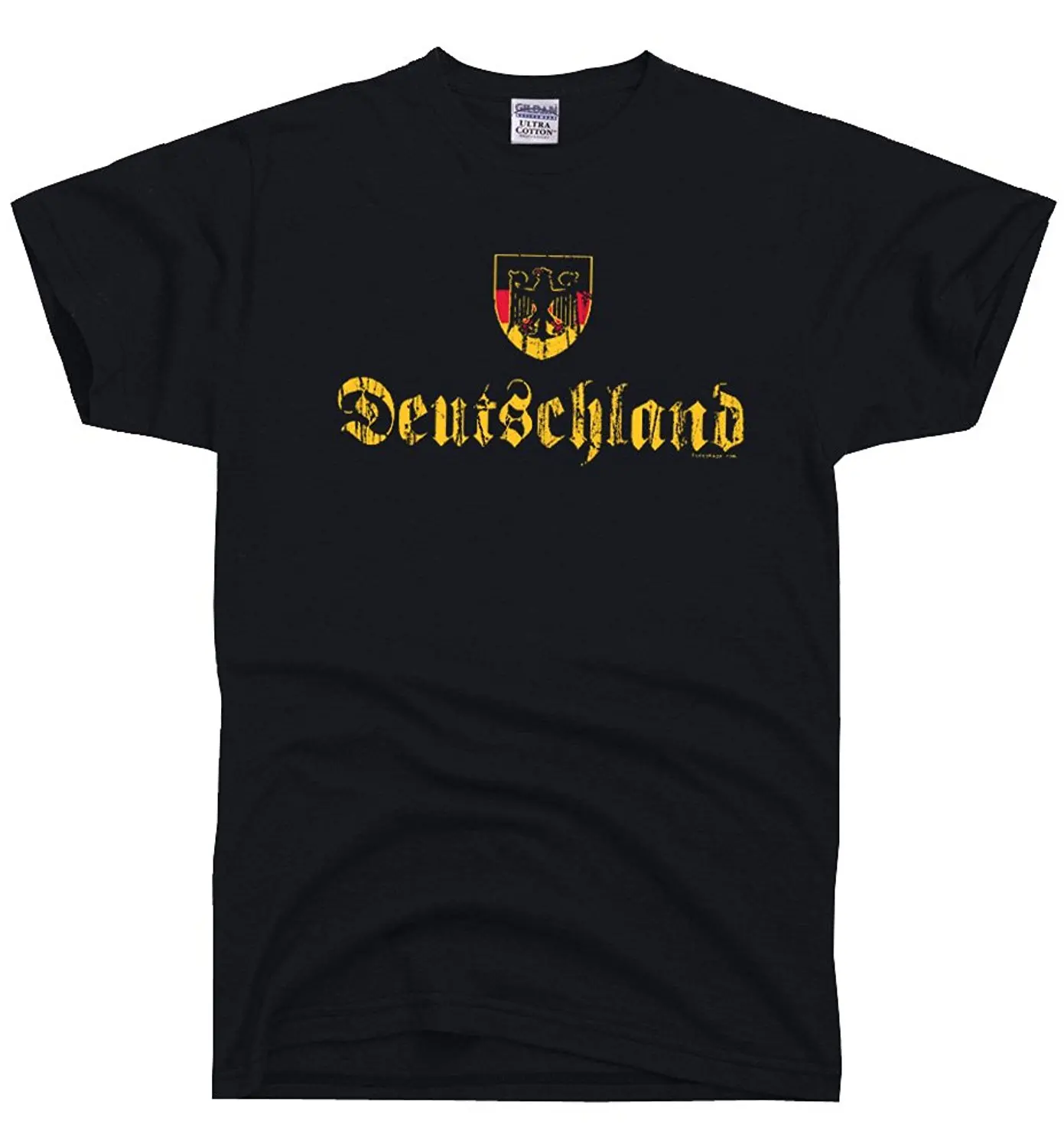 Новинка 2019 100% хлопок высокое качество Мужская Винтажная Футболка Deutschland german Pride с
