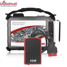 Автомобиля Диагностический Tablet IX104 С I7 4 ГБ 128 ГБ Ноутбук + UCANDAS ВДМ WI-FI OBD2 Диагностический Инструмент DHL Бесплатно доставка