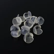 New 10Pcs Children Safety Collision Angle Spherical Transparent Protective Corner
