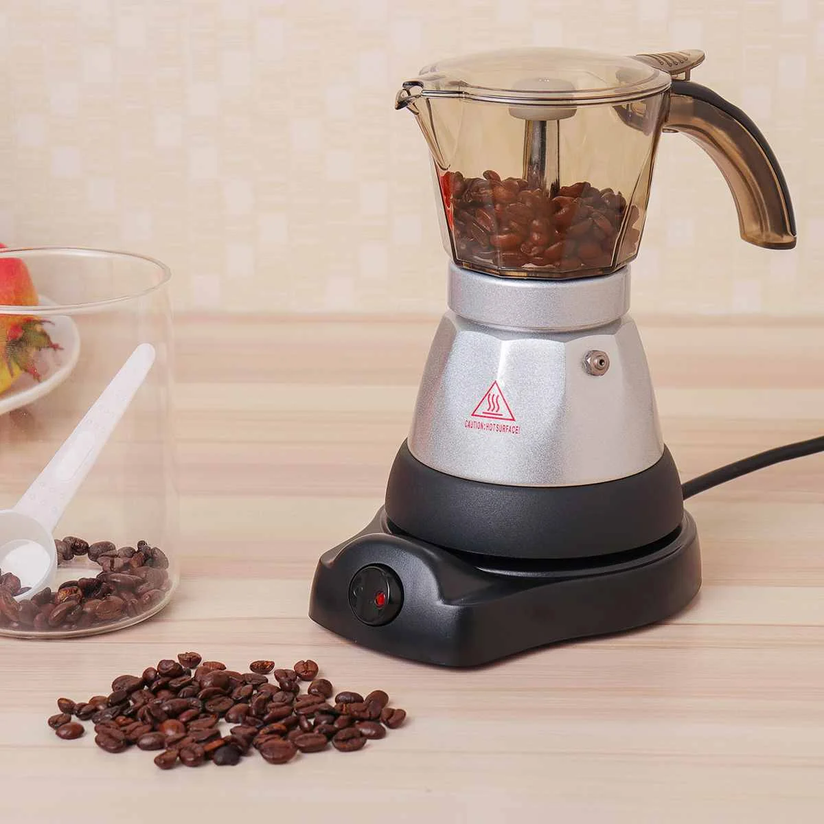 4 чашки 2 шт. электрическая Кофеварка Эспрессо Кофе создатель машины Кофеварка гейзерная Кофеварка заварник Кофе производителей с Кофе Pad