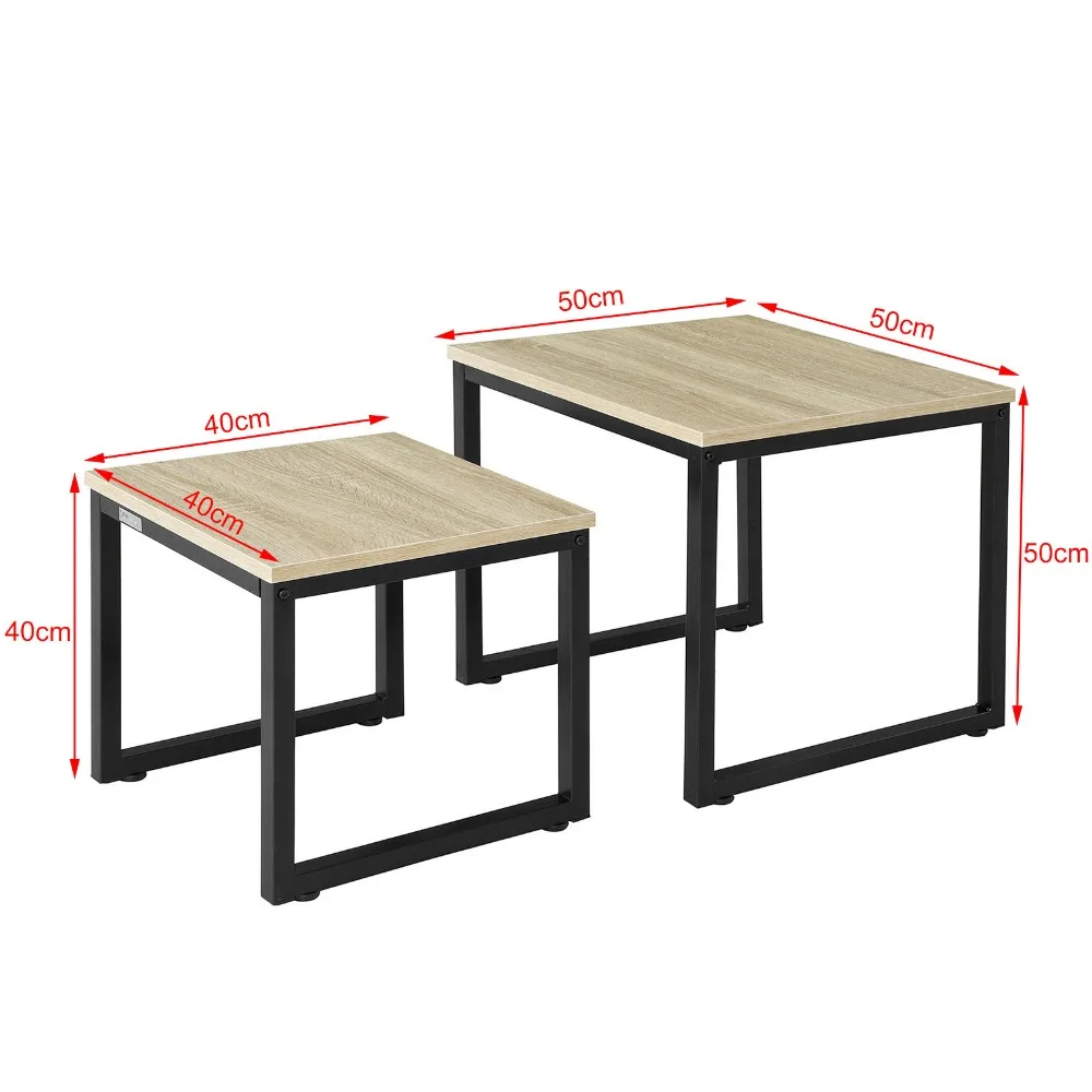SoBuy FBT42-N Modern Nesting Tables Set of 2 Coffee Table Side Table End Table SoBuy FBT42-N Modern Nesting Tables Set of 2 Coffee Table Side Table End Table