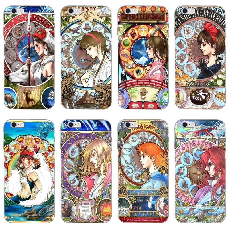 

tup soft cover case art Studio Ghibli cartoon For Huawei P30 P20 P10 P9 P8 pro Lite plus P Smart Mini GR5 2019