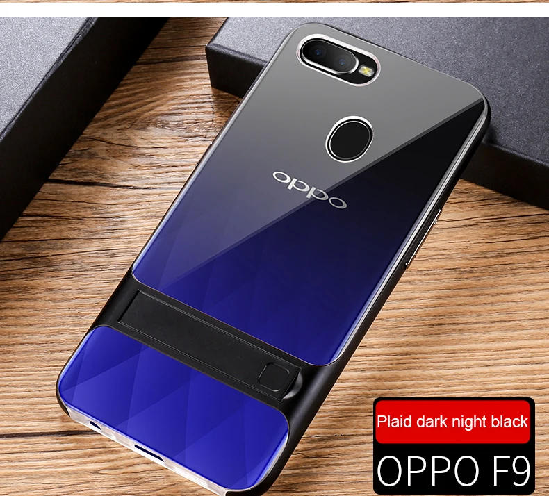 Чехол для мобильного телефона, чехол для OPPO F7 F9 Pro, мягкий 3D стенд, 360 Защитный Гибридный Силиконовый чехол для телефона OPPOF7 OPPOF9 F9Pro, милая сумка