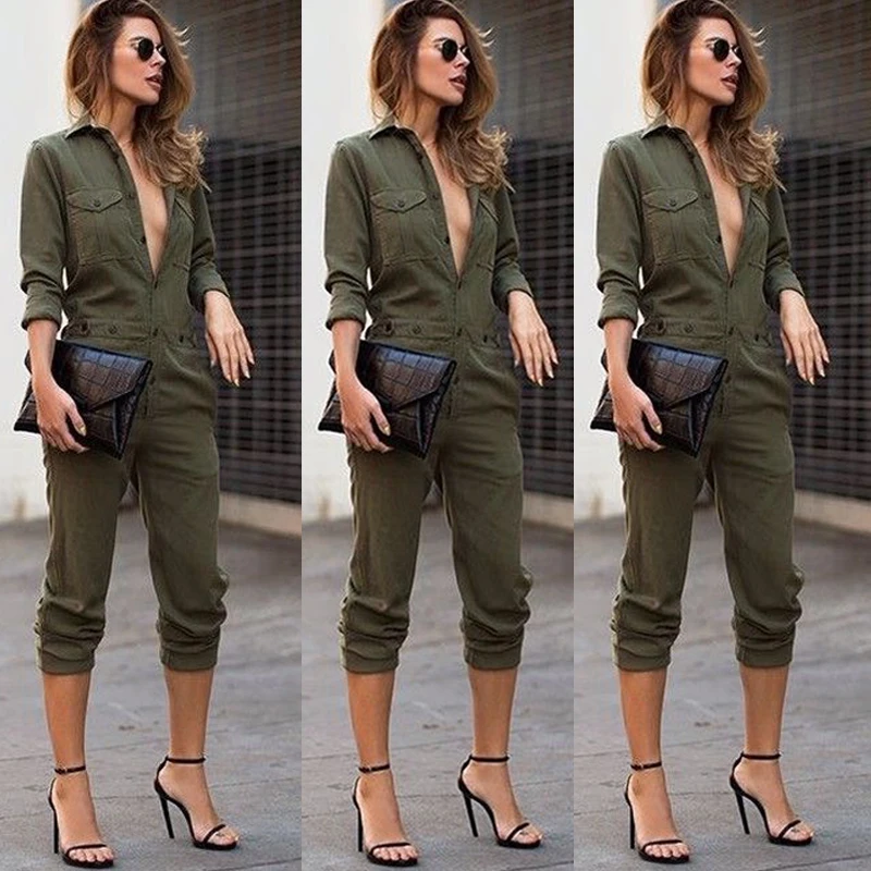 green romper women