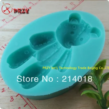 

Silicone Fondant Molds Teddy Bear Chocolate Silicone Mould Fondant Cake Decoration Mold Forms Aroma Stone Moulds Silicone Rubber