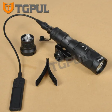 Luz para 20mm Tgpul Tático Lanterna Infravermelha Militar Arma Caça Mini Scout Ferroviário Ar15 M300 M300v ir Luz