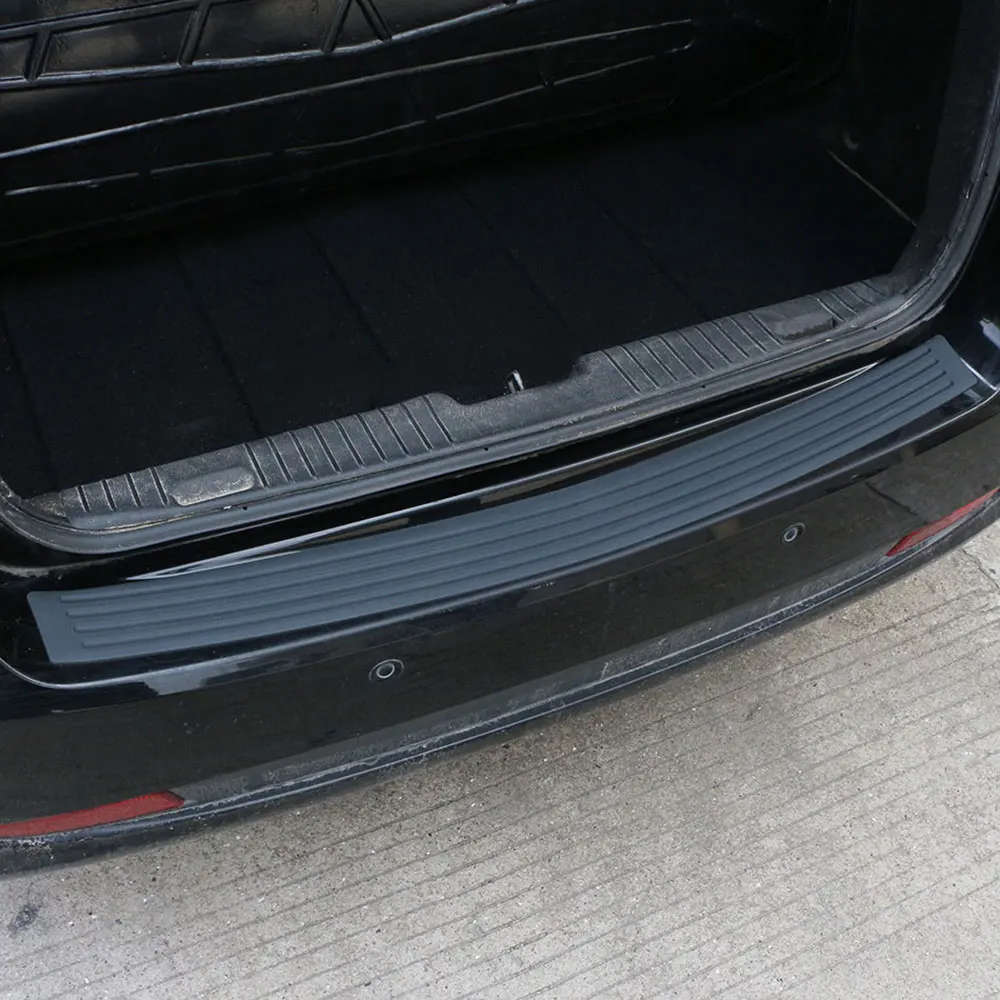 Накладка на багажник автомобиля Наклейка на задний бампер резиновая защита для Dacia Duster Logan Sandero Stepway Lodgy Mcv 2 Автомобильный-Стайлинг
