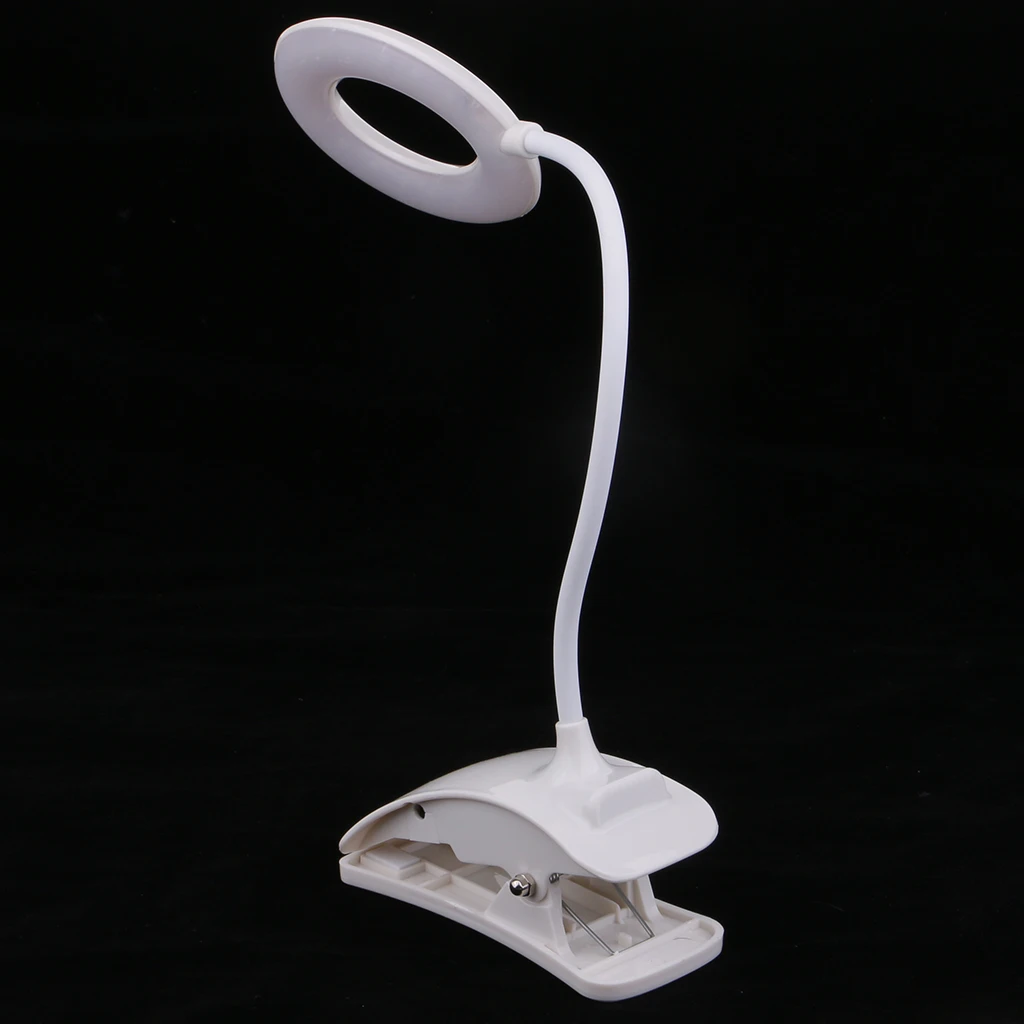 Makeup Tattoo LED Desk Light Clamp USB, Nail Art Eyelash Extension Clip Lamp Eye Protector Folding LED desk clip lamp