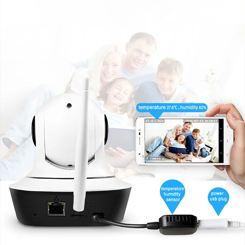 IMIEYE 720P HD Baby Monitor Wifi Camera IP Wireless Alarm IR CCTV Security Surveillance Memory card Temperature Humidity Monitor IMIEYE 720P HD Baby Monitor Wifi Camera IP Wireless Alarm IR CCTV Security Surveillance Memory card Temperature Humidity Monitor