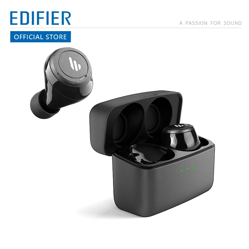 

EDIFIER TWS5 Bluetooth V5.0 TWS Earbuds aptX audio decoding IPX5 Waterproof Touch control up to 32hrs playtime wireless earphone