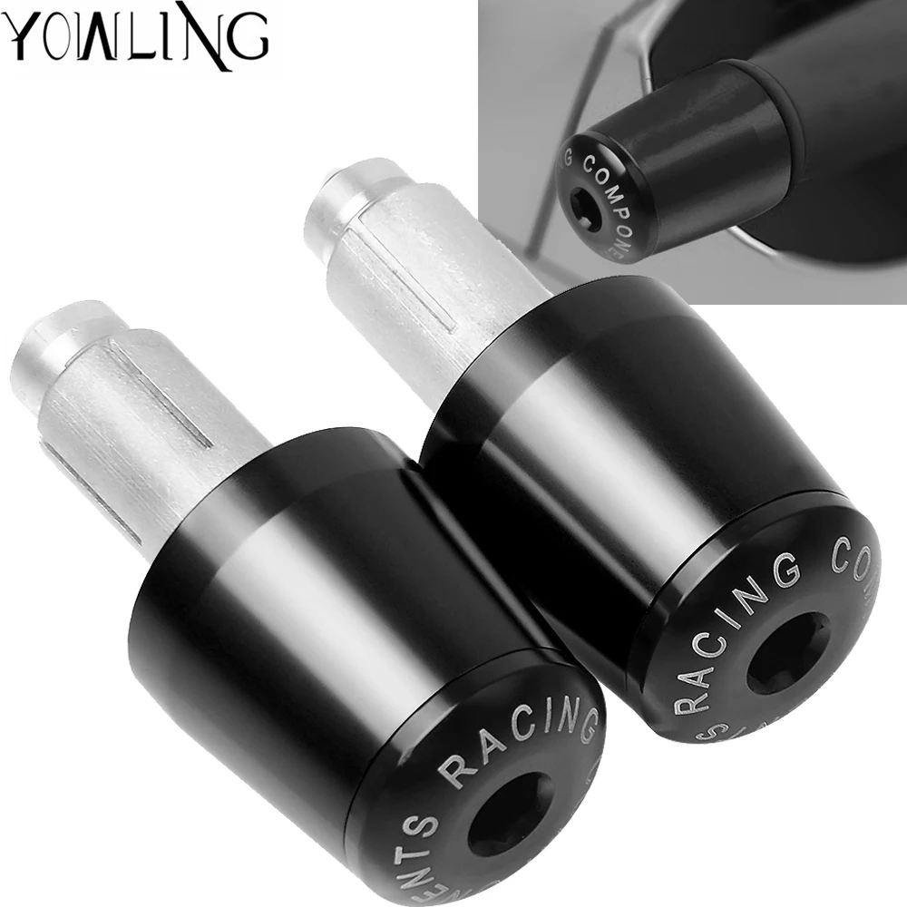 

New Motorcycle CNC 7/8'' Handle Bar End Weights Handlebar Grips Cap for yamaha ktm Honda CB650F CB1000R CBR 600f4i CB400 Aprilia