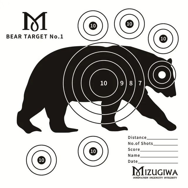 25pcs Air Rifle Pistol Gun BB Air Gun Practice Targets Shooting Archery