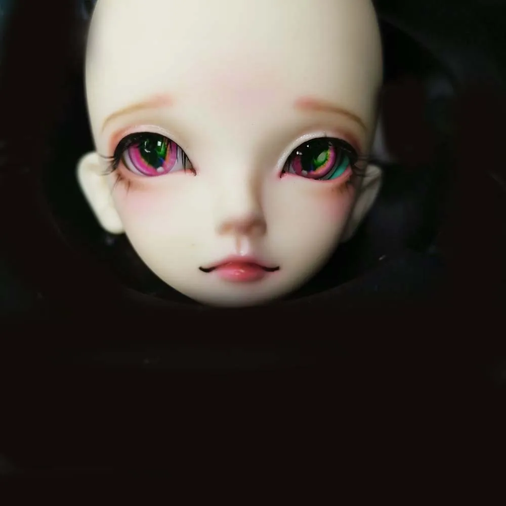 Пара глаз BJd для 1/3 1/4 1/6 bjd розовые глаза кукол dd Мультяшные Bjd sd игрушки очков