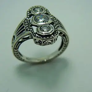 

Free shipping custom processing wholesale and retail the Victorian antique silver rings