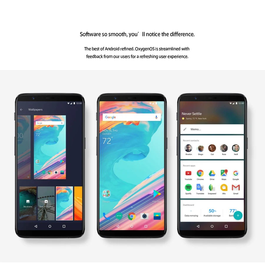 Смартфон Oneplus 5T 6,0" 19:9, 8 ГБ ОЗУ, 128 Гб ПЗУ, мобильный телефон, аккумулятор 3300 мА/ч, четыре ядра, сканер отпечатков пальцев, NFC, Android, 20 МП, 4G