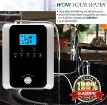 La Machine de générateur d'ioniseur d'eau de haute qualité produit le filtre à eau acide alcalin pH 3-11.0-800mV ORP Auto-nettoyage LCD Touch