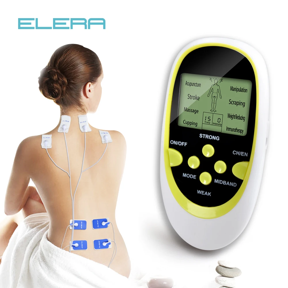 Dual-Output Electric Massager Electrical Stimulator Full Body Relax Muscle Therapy Massager Massage Pulse tens Acupuncture Dual-Output Electric Massager Electrical Stimulator Full Body Relax Muscle Therapy Massager Massage Pulse tens Acupuncture