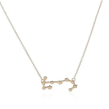 

Wholesale 10Pc New Fashion Scorpio Zodiac Astrology Pendants Constellation Jewelry Astrology Star Sign Collane Birthday Gift