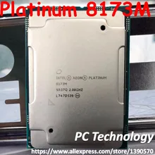 Процессор Intel Xeon Platinum 8173M SR37Q Platinum8173M 38,5 M cache 2,00 GHz 28 ядер 165W LGA3647 cpu