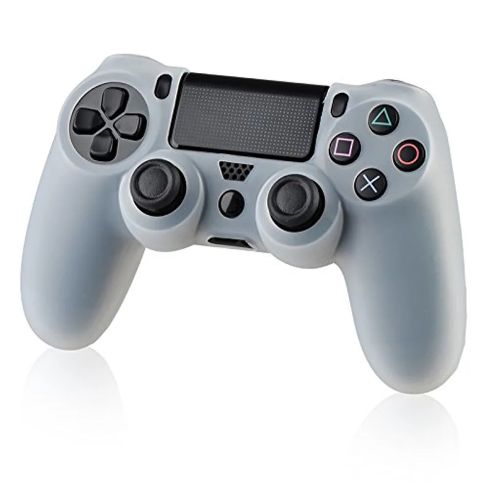 GameMod, новинка, 1 шт., 4 цвета, мягкий силиконовый резиновый чехол, чехол для sony Play Station Dualshock 4 PS4, беспроводной контроллер, кожа