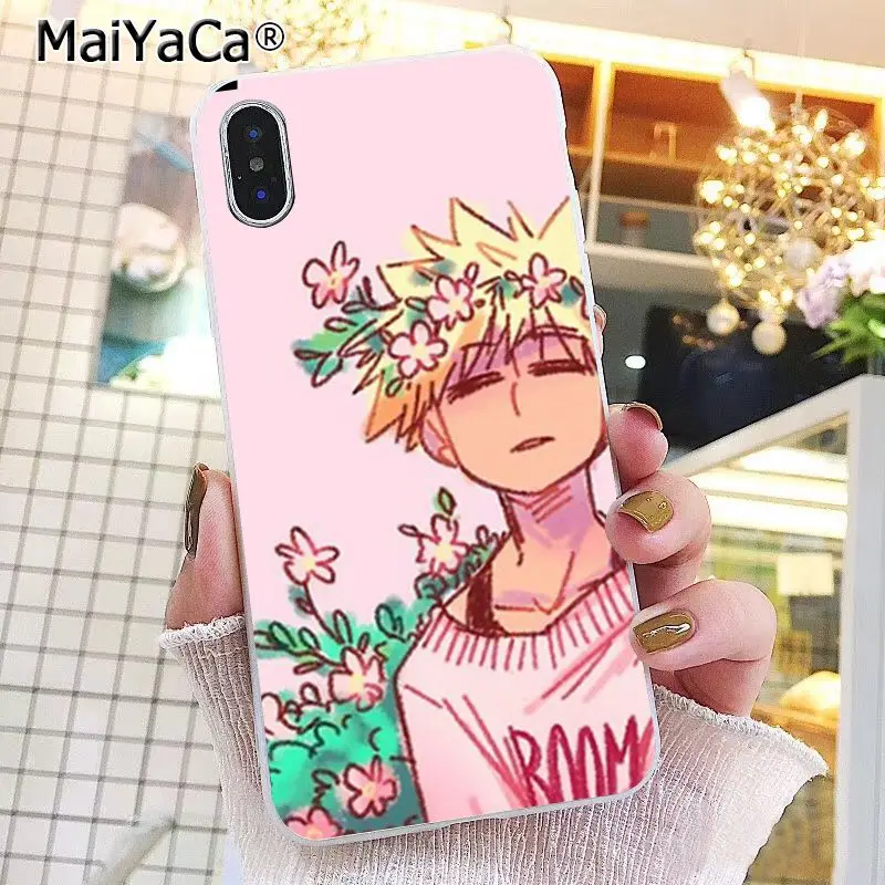 MaiYaCa аниме мой герой Academy deku bakugou Boku no Hero Academy чехол для телефона для iphone 11 Pro 8 7 6 6S Plus X XS MAX 5 5S SE XR