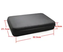 Black Small/Medium/Biggest Size Shockproof Portable Case Collecting Box For SJCAM SJ4000 GoPro HD Hero 3+ 3 2 Eken h9 Action Cam