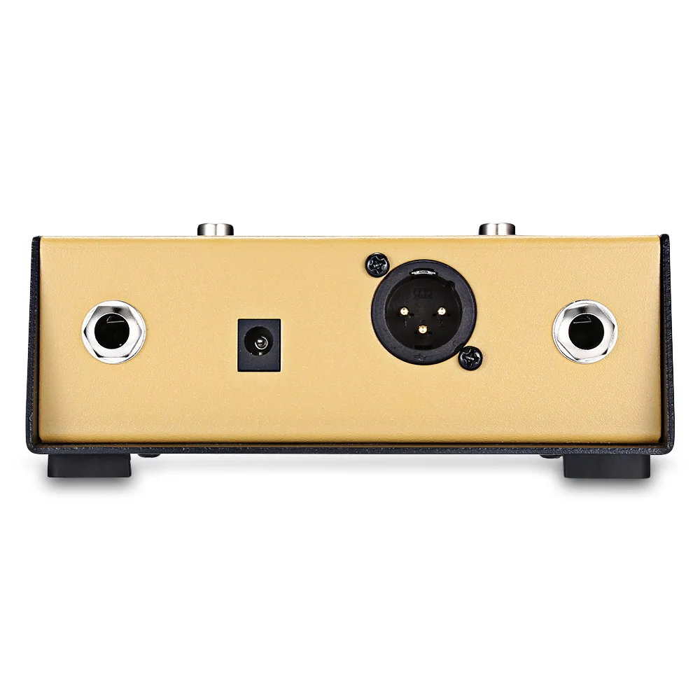 JOYO AD-2 Acoustic Guitar Pedal Preamp DI Box High Sensitivity 5 Basic Tune Adjustment Knobs Portable Effect Guitar Pedals Parts