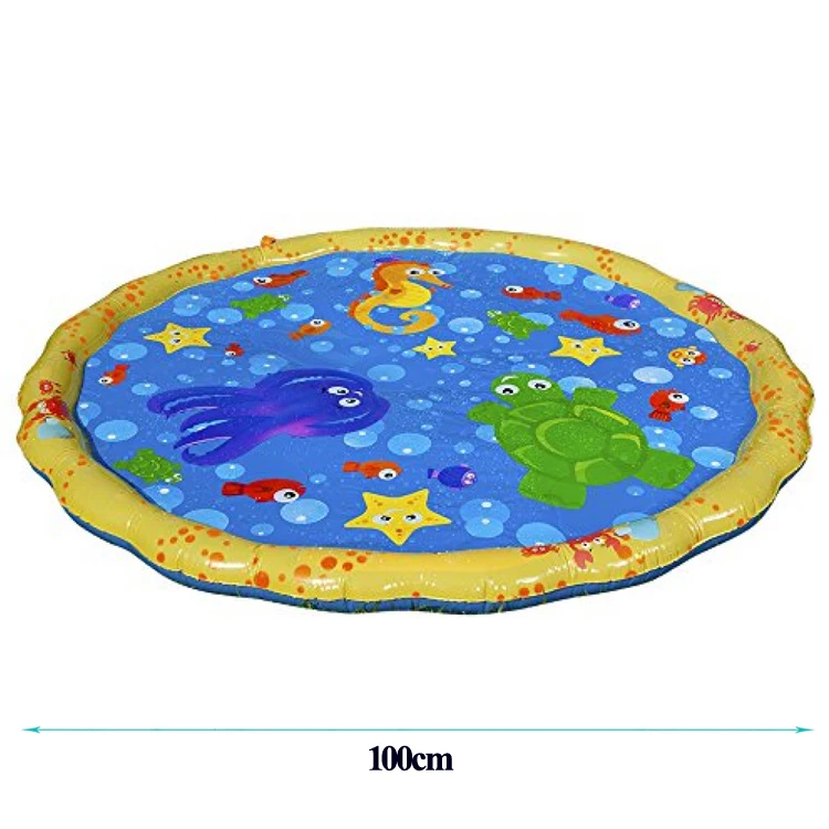 Most effective  100CM Giant Sprinkler Mat Lawn Toys For Children Baby Adult Beach/Sand Toy Outdoor Water Party Summ