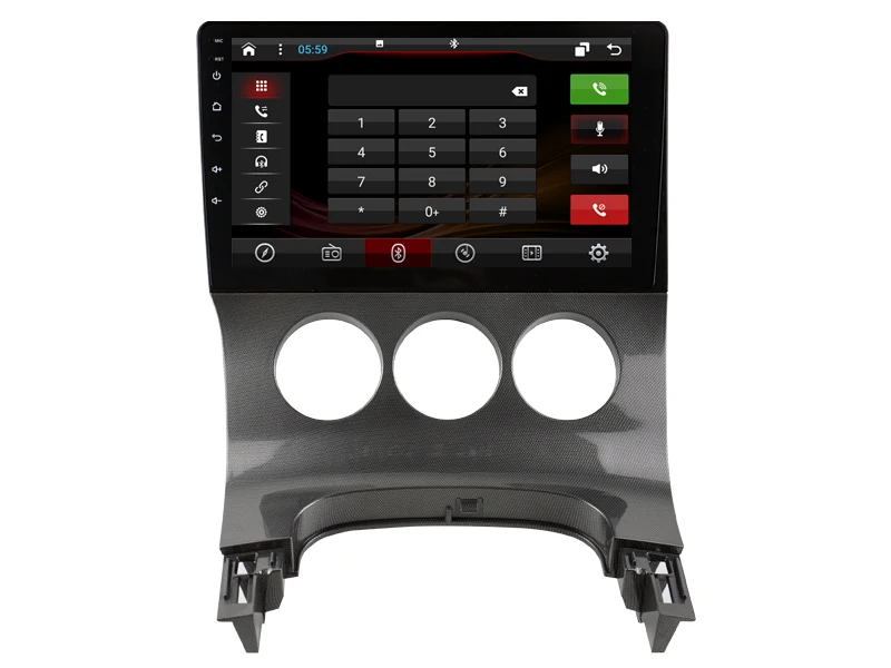 Flash Deal DSP android 8.1 gps navigation for Peugeot 3008 2013-2016 MT Navirider car multimedia player stereo radio tape recorder headunit 4