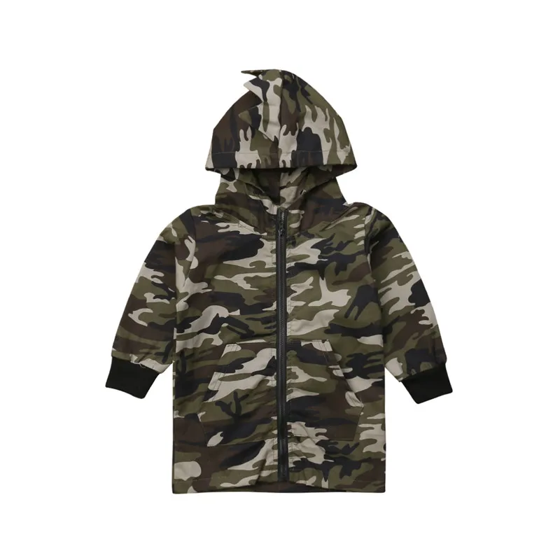 Fashion Toddler Kid Boy Girl Camouflage Jacket 2019 New Year Children