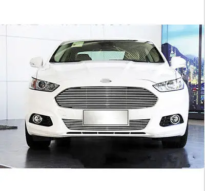 Передняя решетка решетки Накладка 2шт для FORD FUSION 2013