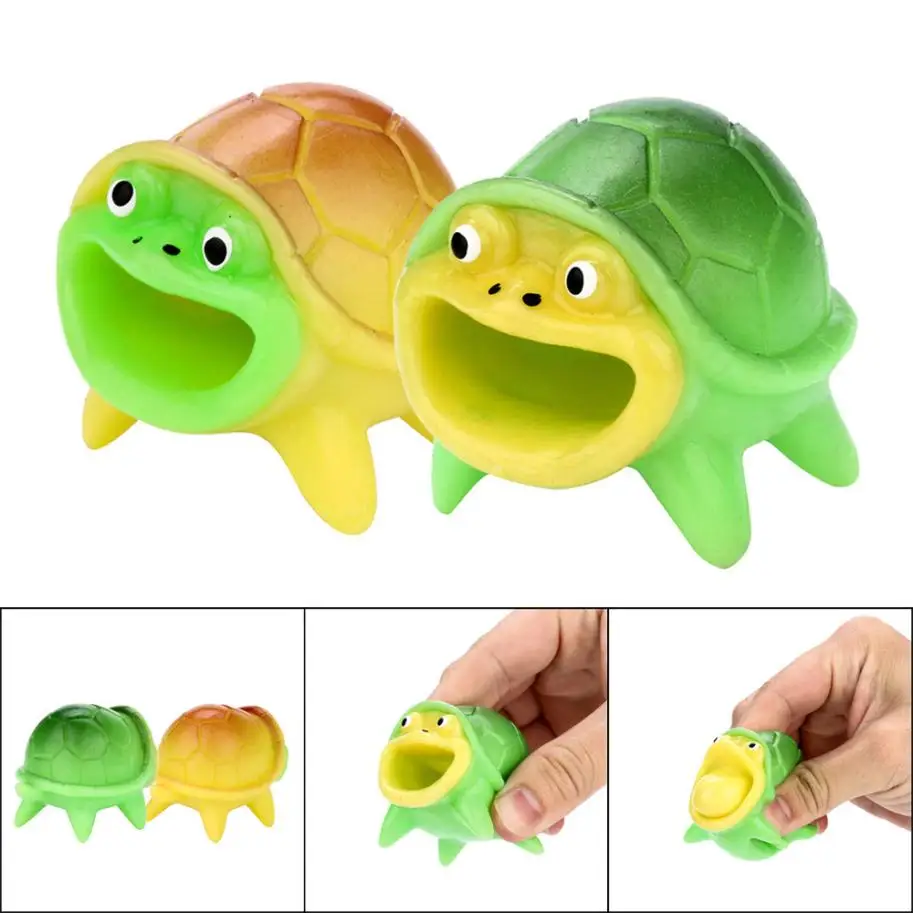 5CM Funny Tortoise Stress Relief Toy Popping Out Decor