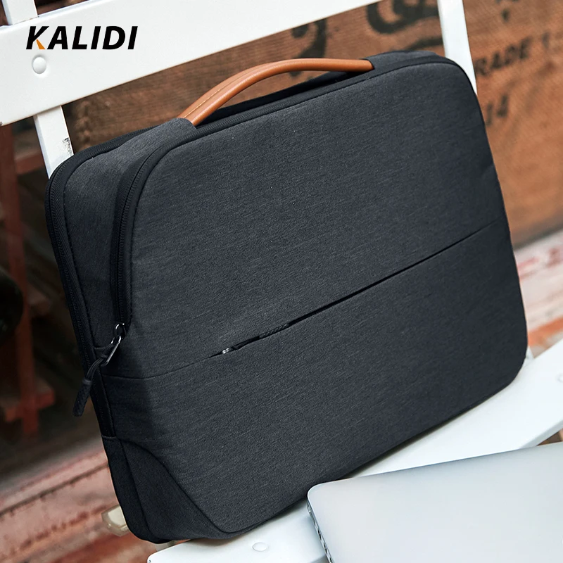 KALIDI Laptop Bag 11 12 13.3 14 15.6 Inch Waterproof Notebook Bag 15 Inch For Macbook Air Pro 11 13 15 Laptop Sleeve Women Men