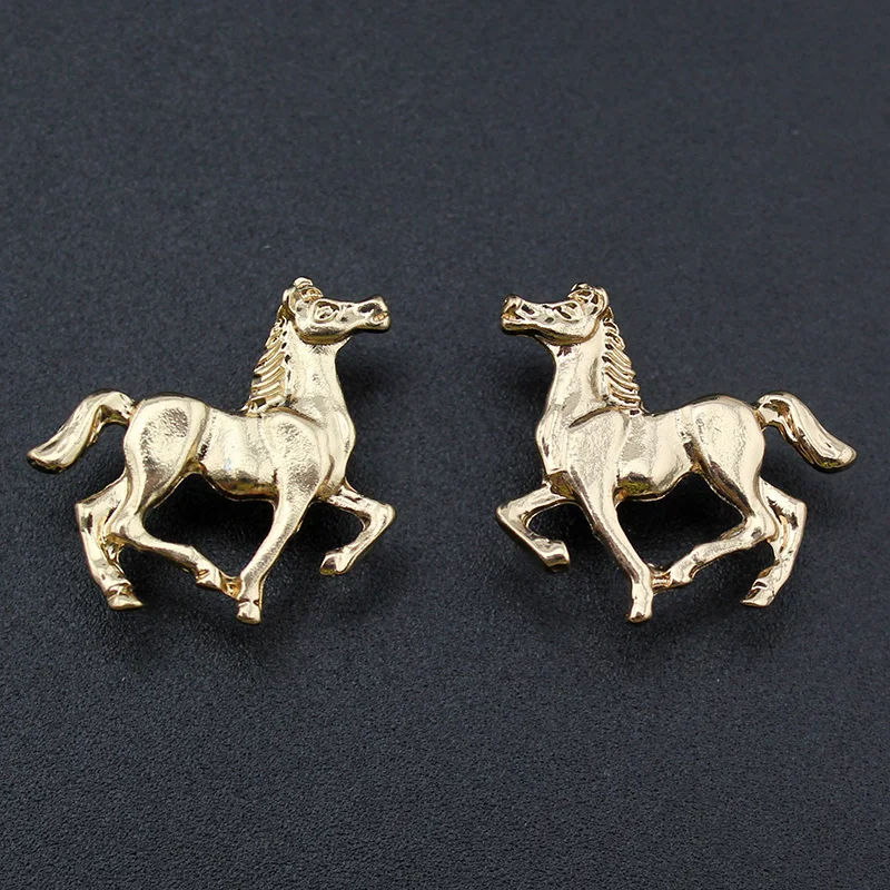 Hapiship 2017 جديد أزياء الذهب/الفضة لهجة الحصان أقراط 00ASR لطيف هدية للبنات سيدة شحن مجاني Hapiship 2017 جديد أزياء الذهب/الفضة لهجة الحصان أقراط 00ASR لطيف هدية للبنات سيدة شحن مجاني