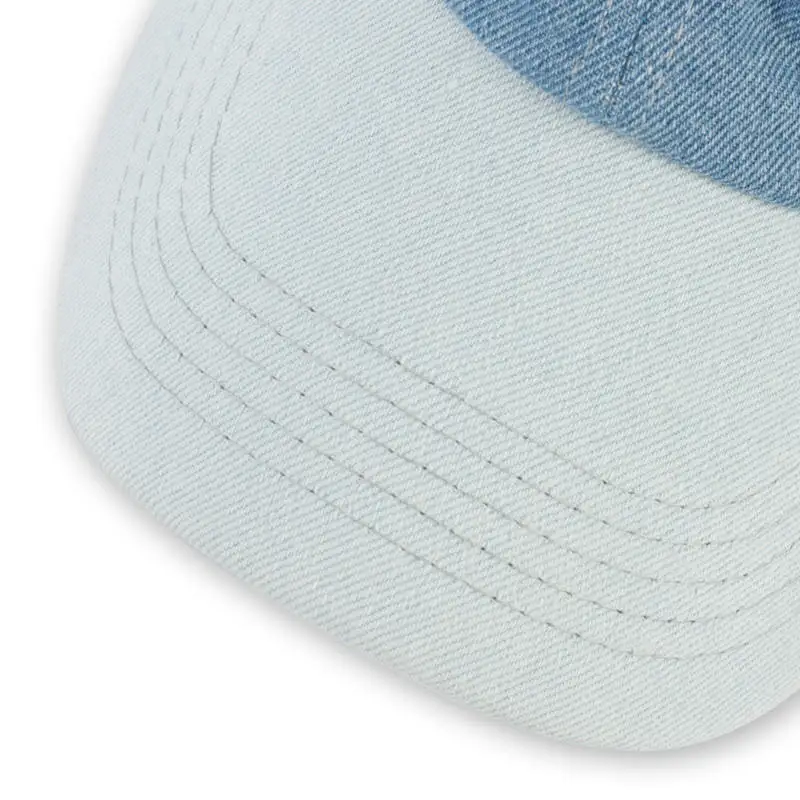 Бейсбольная кепка Женская хлопковая мягкая смешанные цвета дышащая Регулируемая выдалбливающая ковбойская шляпа для тренировок