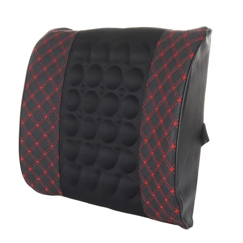 

Electric Massage Lumbar Car Seat Back Cushion Waist Support Lumbar Cushion Car Waist Pad Automotive Interior