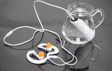 De calidad superior a prueba de Agua nadando impermeabilización gancho auricular auriculares para mp3/mp4