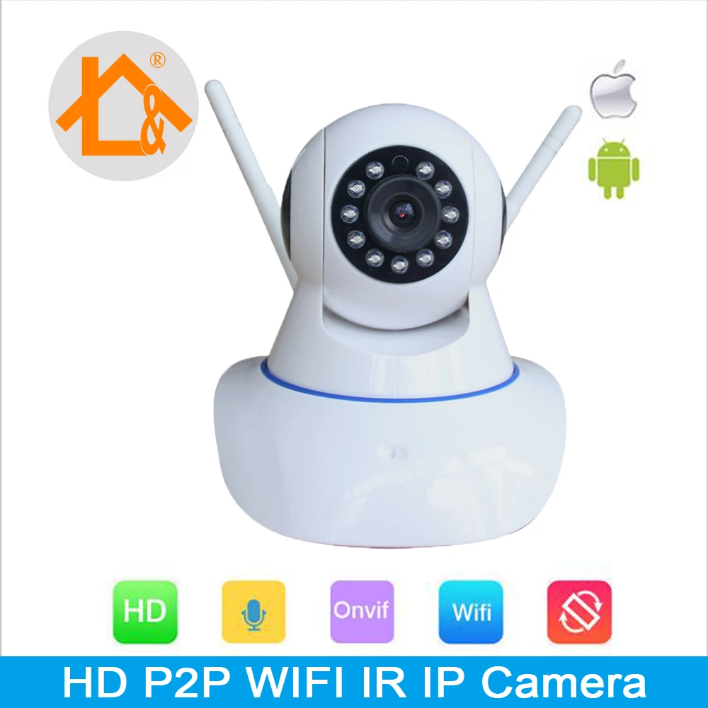 WIFI Network Security CCTV IP Camera 720P HD Wireless Digital IR