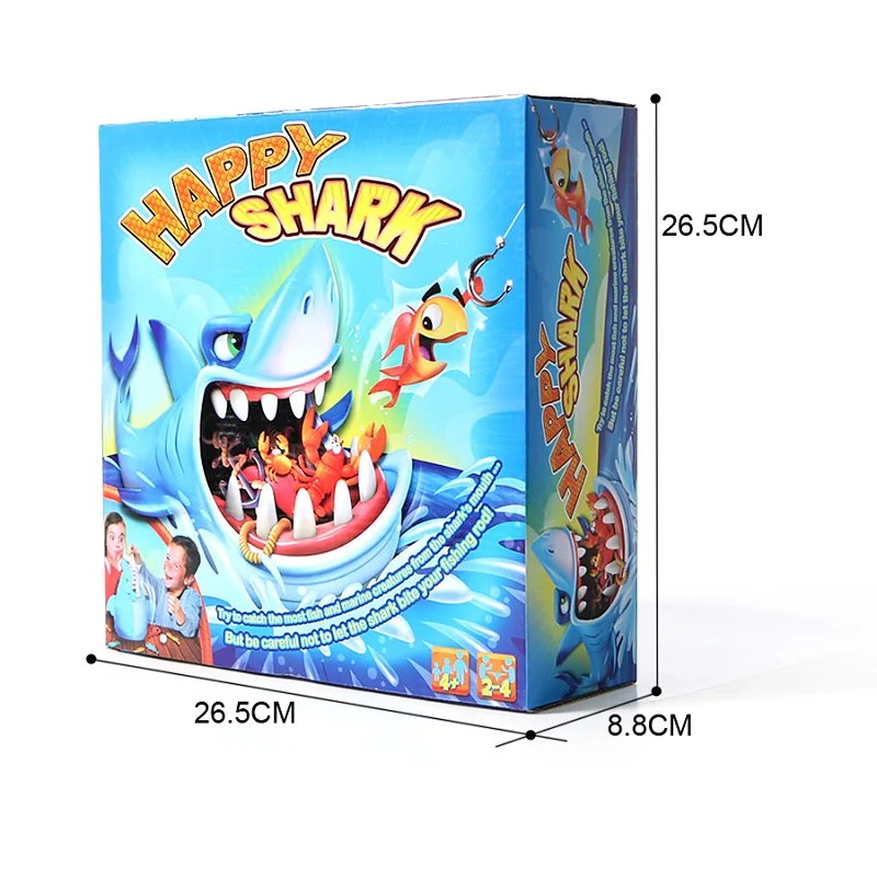 Веселая захватывающая игра с большой белой акулой, уход за акулой, настольная игра, развивающие игрушки, семейные вечерние игры для детей от 4 лет