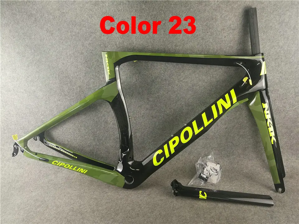 Clearance Carrowter NK1K Frame Road Bicycle Glossy Full Carbon Road World Champion Frameset/Complete Carbon Frame 31