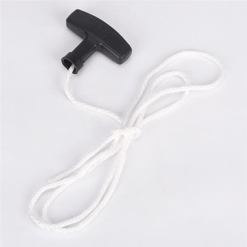 

1pc 4MM 1.1M Universal Lawnmowers Pull Handle Starter Start Cord with Rope Engine Petrol Cabinet Pulls New Arrival
