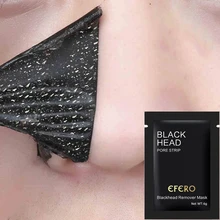 6 Pack Black Head Mask Black Spots Pilaten Face Mask Nose Strips Blackhead Remover Purifying Peel Off Mask Face Care