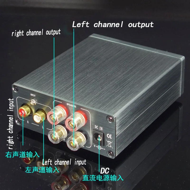 KYYSLB HIFI домашний усилитель титана версия TDA7498E цифровой усилитель мощности 160WX2 5,0 Bluetooth усилитель QCC3008 чип